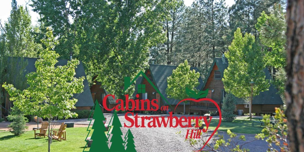 Cabins On Strawberry Hill Pine Exterior photo